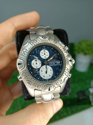 Reloj Citizen Titanium Alarm Cronograph