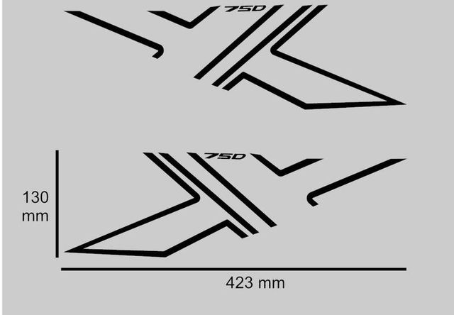 Pegatinas cachas xadv750 2017-2023