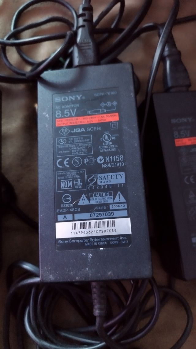 PS2 ADAPTADOR MANDO Y CARGADOR