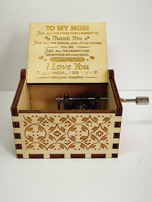 Cajita musical para mamá 