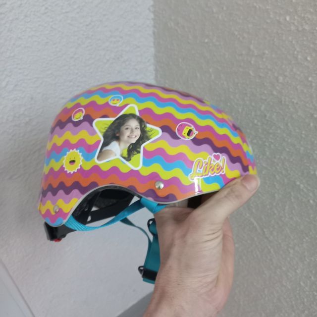 Patines casco y rodilleras