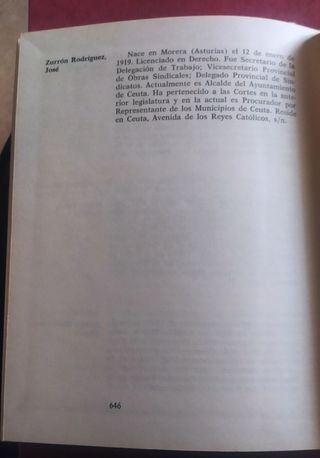 Libro antiguo: Dirigentes, España 1970.