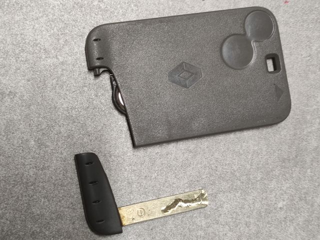 Llave tarjeta Renault