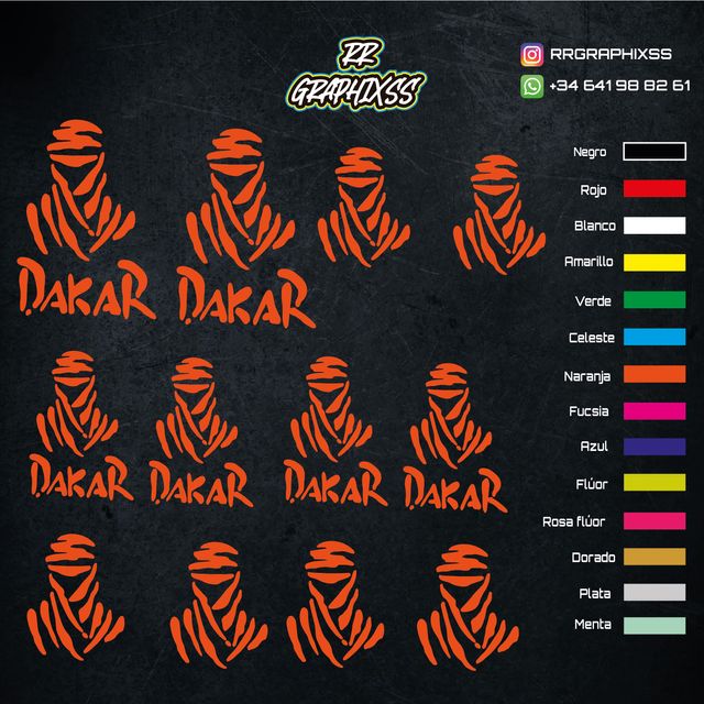 Pegatinas Dakar