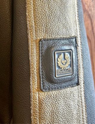 Chaqueta Belstaff de piel.