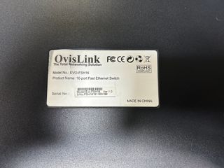 Switch 16 puertos Ovislink EVO-FSH16 100Mbps