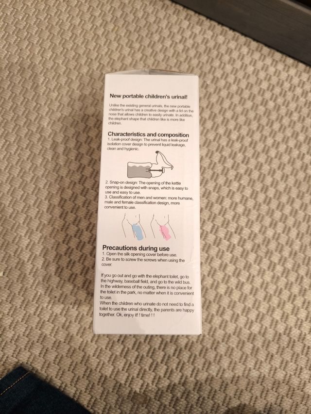 Orinal portátil SIN ESTRENAR