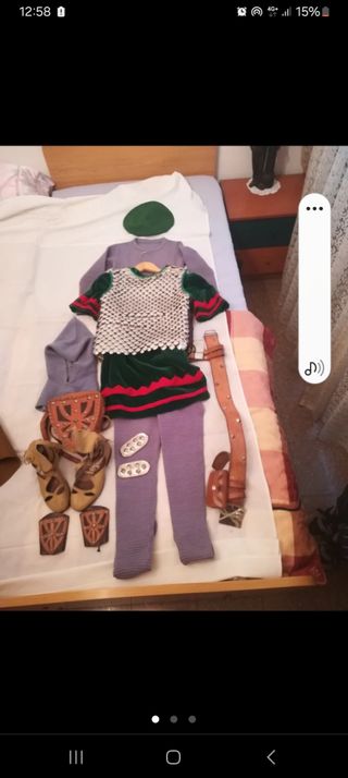 Traje fiestas fila montañeses PRECIO NEGOCIABLE!!!