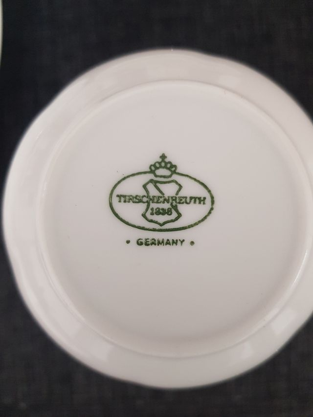 Trio de chá. Tirschenreuth. Um jogo custa 22 euros