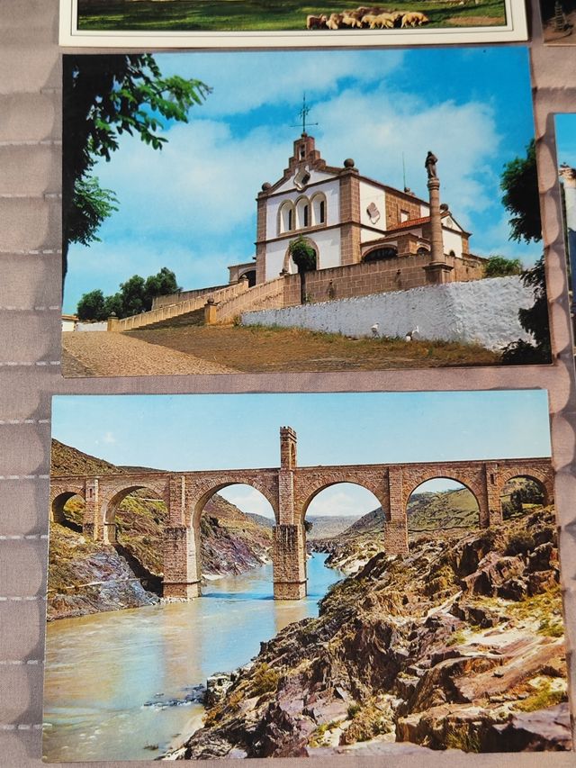 EXTREMADURA. Lote 11 postales antiguas, nuevas.