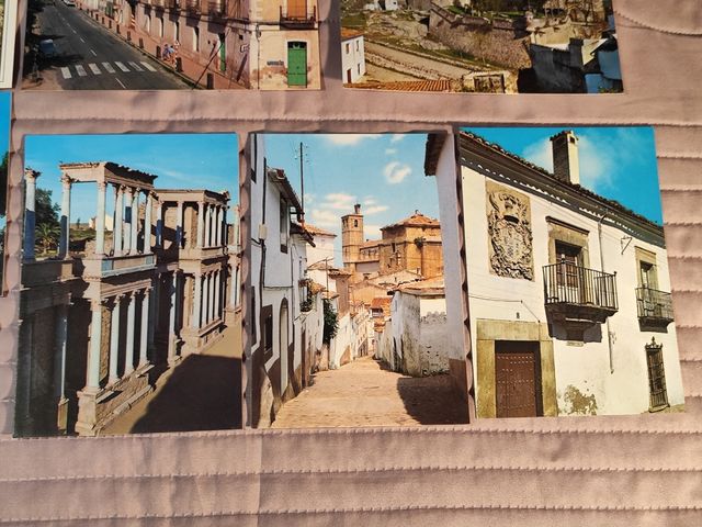 EXTREMADURA. Lote 11 postales antiguas, nuevas.