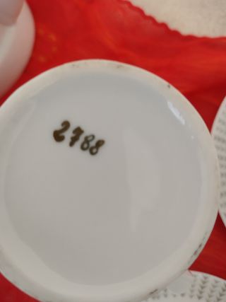 Juego Porcelana Fina