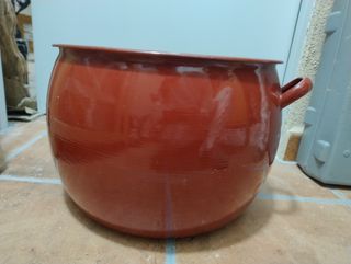 Olla porcelana antigua