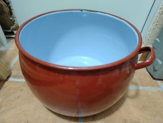 Olla porcelana antigua