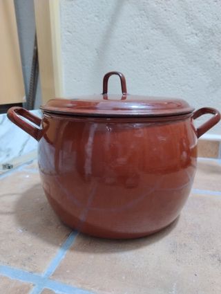 Olla porcelana antigua