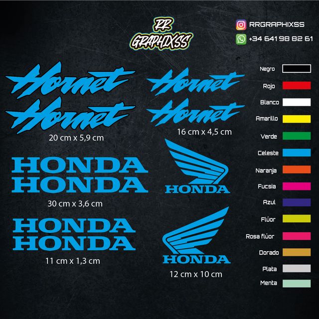 Kit Pegatinas Honda Hornet