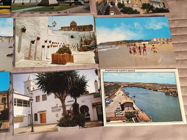 CÁDIZ. Lote 22 postales antiguas, nuevas.