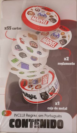 Juego de cartas Marvel
