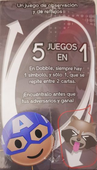 Juego de cartas Marvel