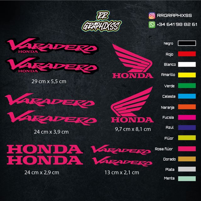 Kit Pegatinas Honda Varadero