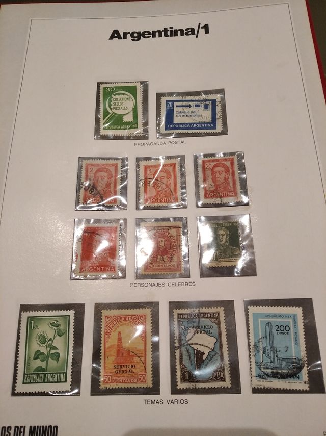 COLECCIÓN SELLOS del MUNDO