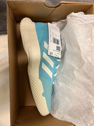 zapatillas adidas gamecourt azul celeste 391/3
