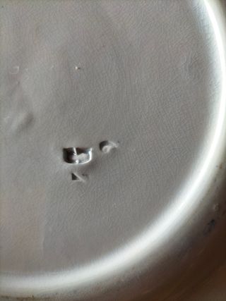 Set de Platos loza francesa Creul Montereau.