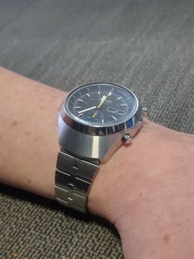 Seiko Vintage 1970 Cronógrafo Automático 6139 7100