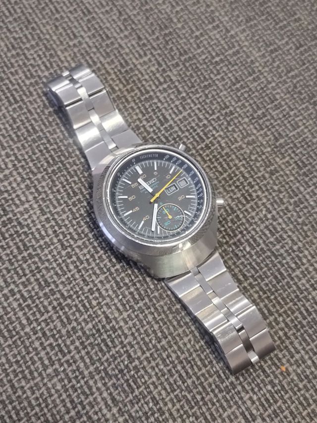 Seiko Vintage 1970 Cronógrafo Automático 6139 7100