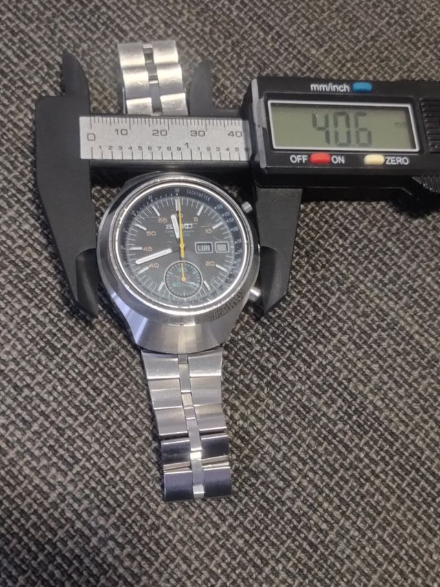 Seiko Vintage 1970 Cronógrafo Automático 6139 7100