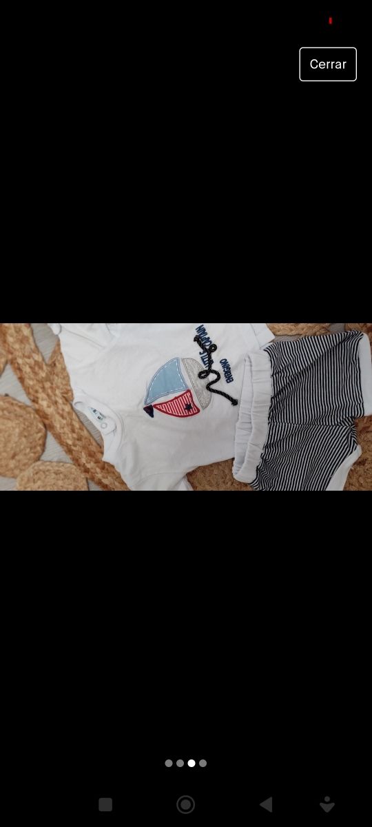 Lote conjuntos verano 6/9m