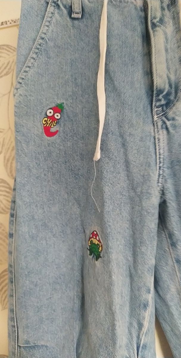 Pantalón vaquero ancho