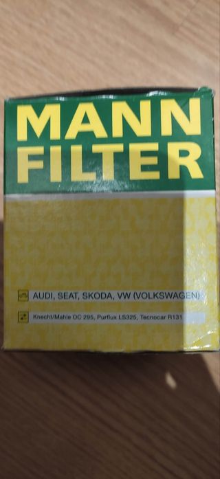 Filtro de aceite de coche
