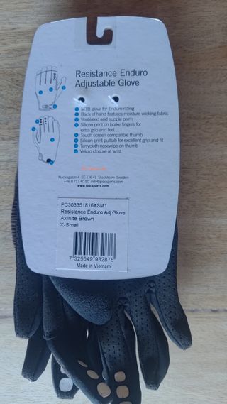 Poc resistance adjustable enduro gloves