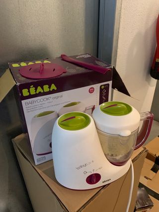Babycook Beaba con accesorio de arroz