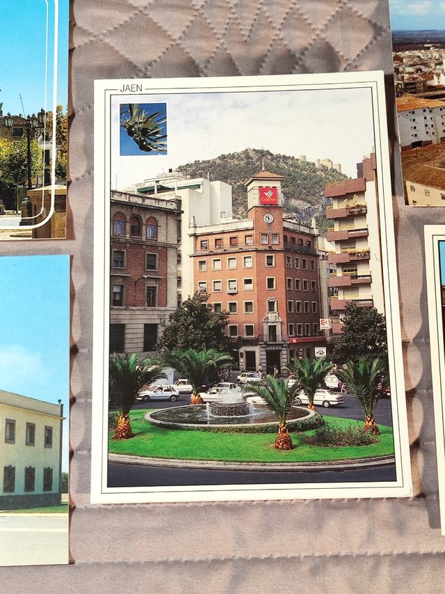 JAÉN. Lote 5 postales antiguas, nuevas.