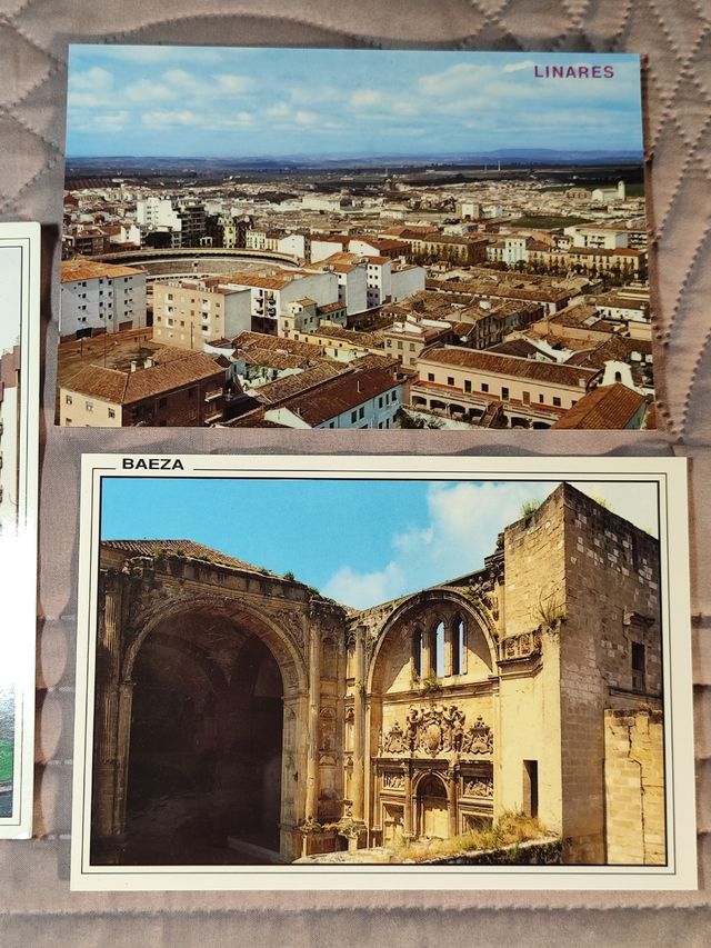 JAÉN. Lote 5 postales antiguas, nuevas.