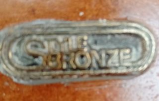 Escultura Bronce latón Ciervo