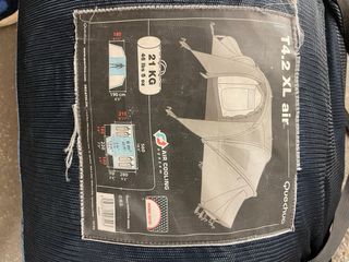 tienda de campaña familiar