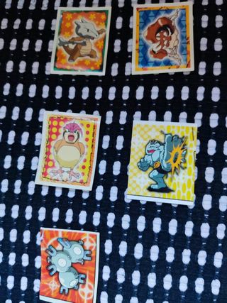 13 Cromos Originales Pokémon Merlín Collections