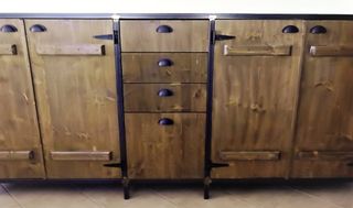 Madia Credenza Urban Industrial Style LegnoMassell