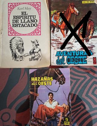 Lote 13 Comics tebeos comics western varios
