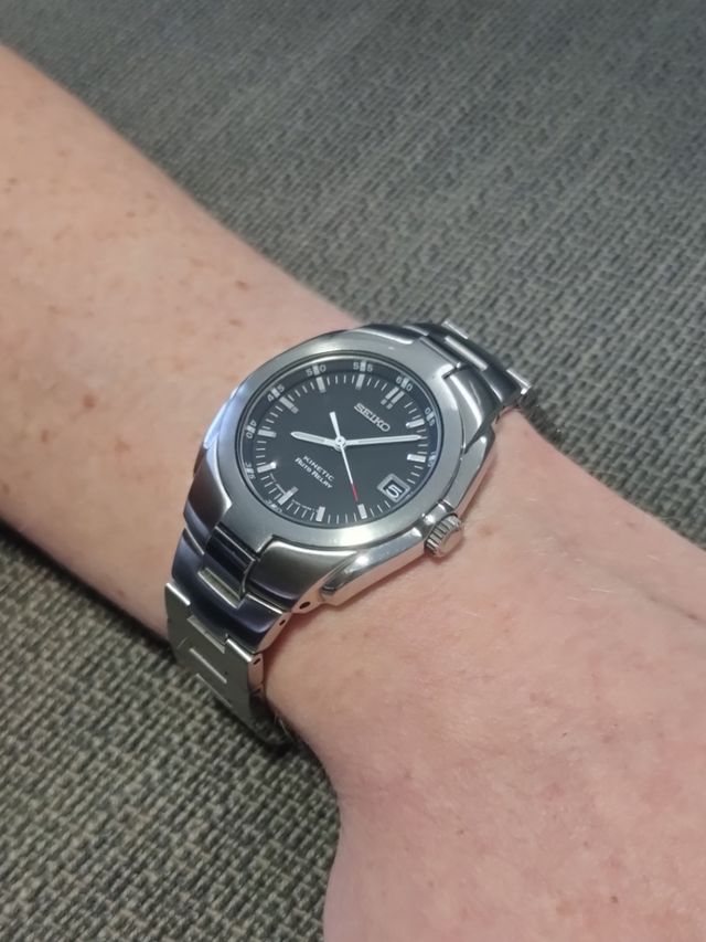 Reloj Seiko Kinetic Auto Relay hombre Vintage 