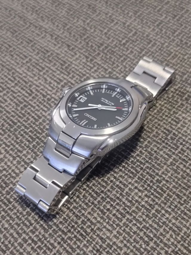 Reloj Seiko Kinetic Auto Relay hombre Vintage 