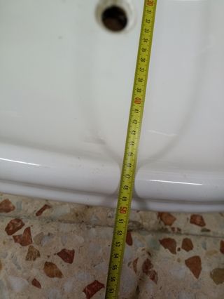 Lavabo roca y pie