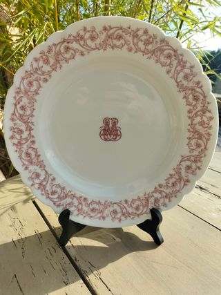 Plato grande de porcelana Limoges.