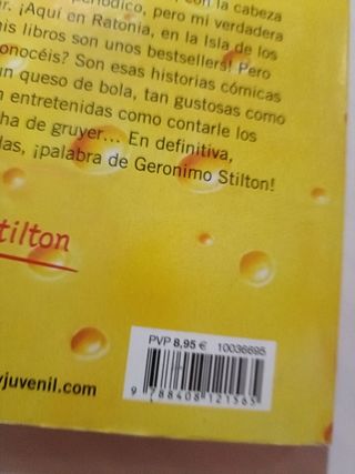 Libro el misterio de los elfos de Gerónimo Stilton