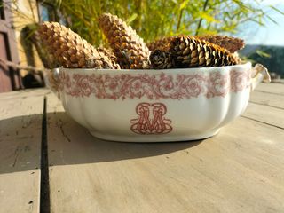 Legumbrera porcelana Limoges.