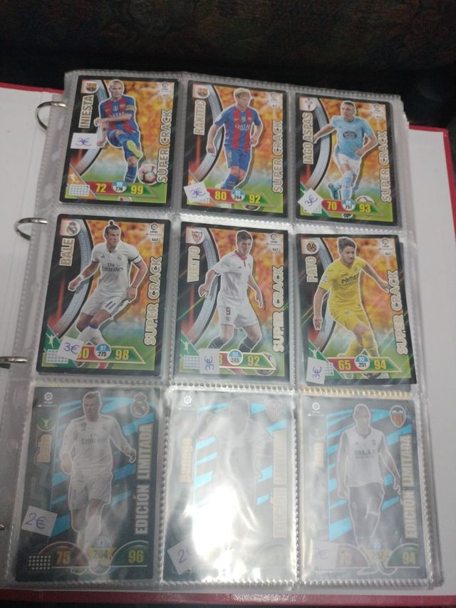 Adrenalyn años anteriores Panini