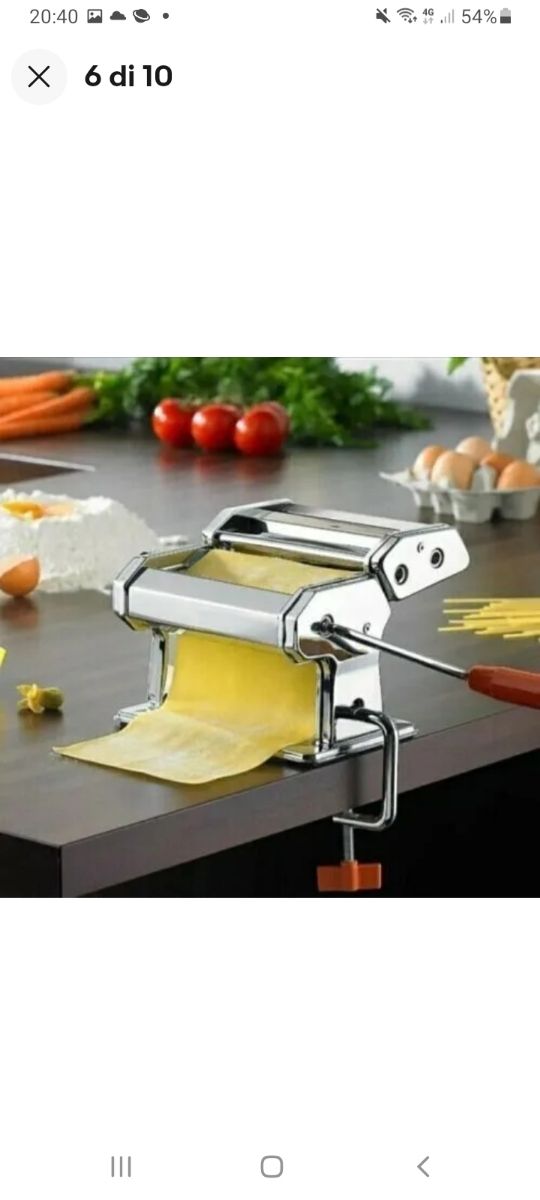 MACCHINA PER LA PASTA FRESCA CASA